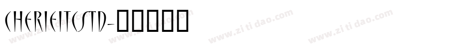 CherieITCStd字体转换