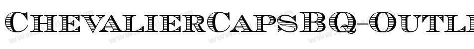 ChevalierCapsBQ-Outline字体转换