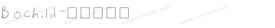 Bochild字体转换