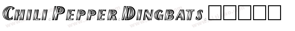 Chili-Pepper-Dingbats字体转换