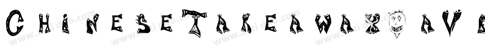ChineseTakeaway-aVm5字体转换