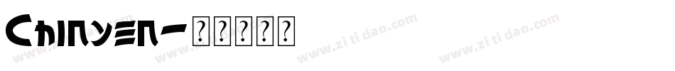Chinyen字体转换