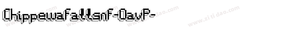 Chippewafallsnf-0avP字体转换