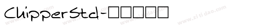 ChipperStd字体转换