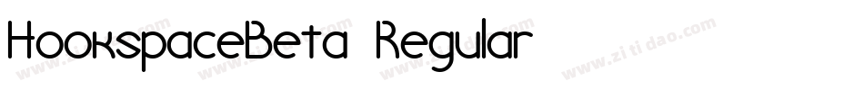 HookspaceBeta-Regular字体转换