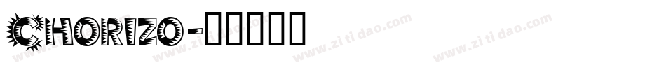 Chorizo字体转换