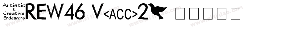 Crew46-vZ2D字体转换