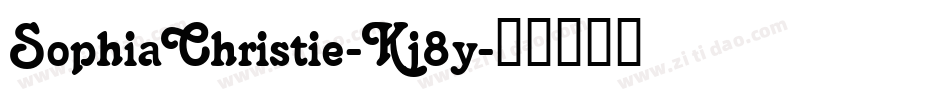SophiaChristie-Kj8y字体转换