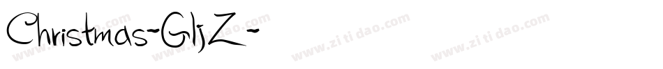 Christmas-GljZ字体转换