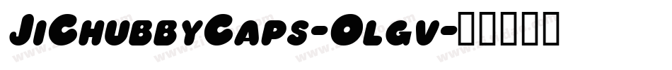 JiChubbyCaps-0lgv字体转换