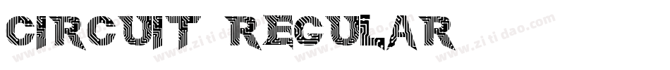 Circuit-Regular字体转换