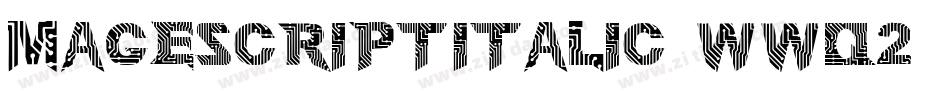 MageScriptItalic-wWq2字体转换