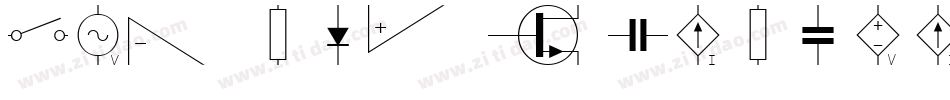 SwordOfCircuitsRegular-nyRY字体转换