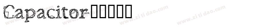 Capacitor字体转换