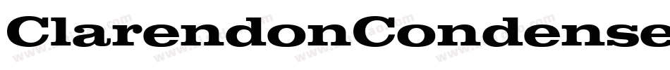 ClarendonCondensedBQ-Bold字体转换
