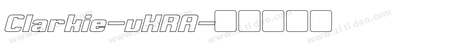 Clarkie-vKRA字体转换