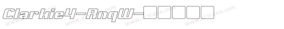 Clarkie4-RnqW字体转换