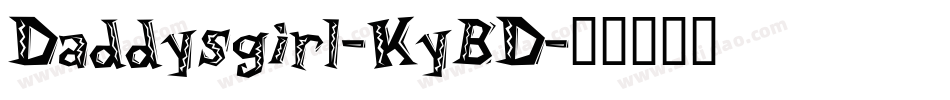 Daddysgirl-KyBD字体转换