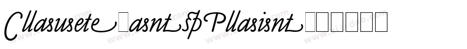 ClaudeSansPlain字体转换