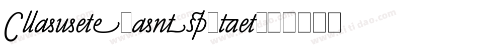 ClaudeSansStd字体转换