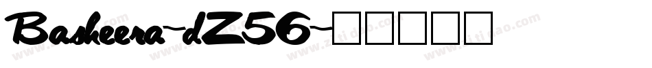 Basheera-dZ56字体转换