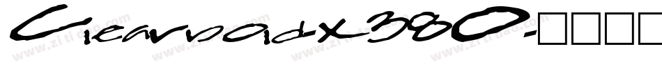 Clearbold-x380字体转换