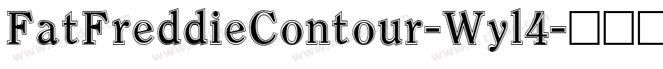 FatFreddieContour-Wyl4字体转换