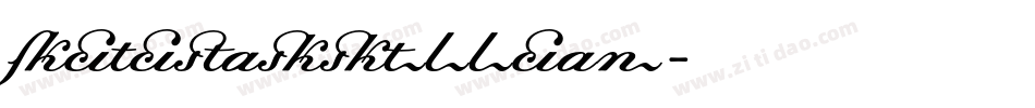 Kitisakkullian字体转换