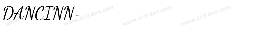 DANCINN字体转换