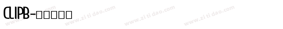 CLIPB字体转换