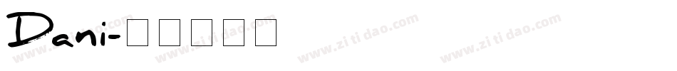 Dani字体转换