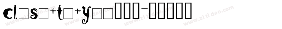 Close+to+You手机版字体转换
