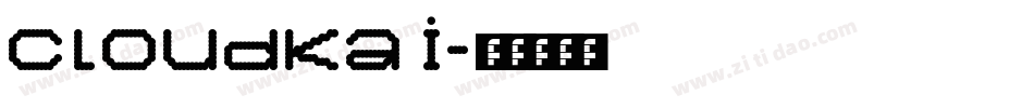 cloudkai字体转换