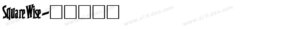 SquareWise字体转换