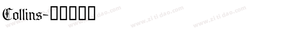 Collins字体转换