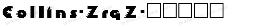 Collins-ZrgZ字体转换