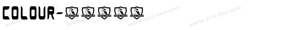 Colour字体转换