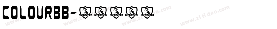colourbb字体转换