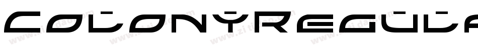ColonyRegular-go2q字体转换