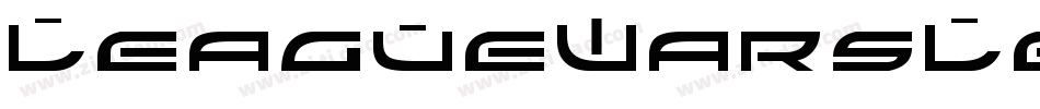 LeagueWarsLeftalic-1KP0字体转换