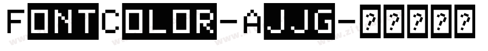 FontColor-Ajjg字体转换