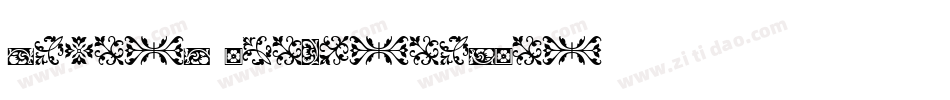 Stoned-OrnamentsOne字体转换