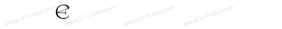 HanselEF-Alternates字体转换