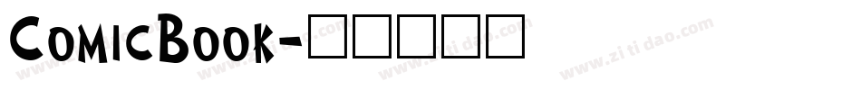 ComicBook字体转换