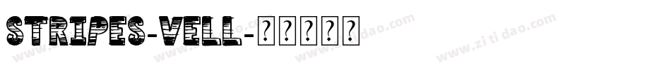 Stripes-vELL字体转换