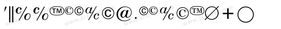 CommercialScriptEF字体转换