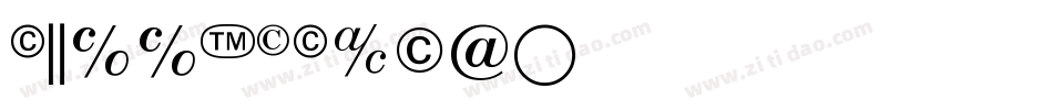 commercial字体转换