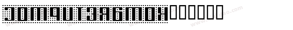 COMPUTERAMOK字体转换