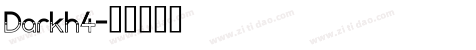 Darkh4字体转换