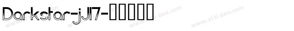 Darkstar-jJl7字体转换